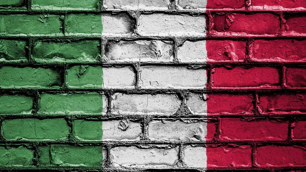 Flagge von Italien