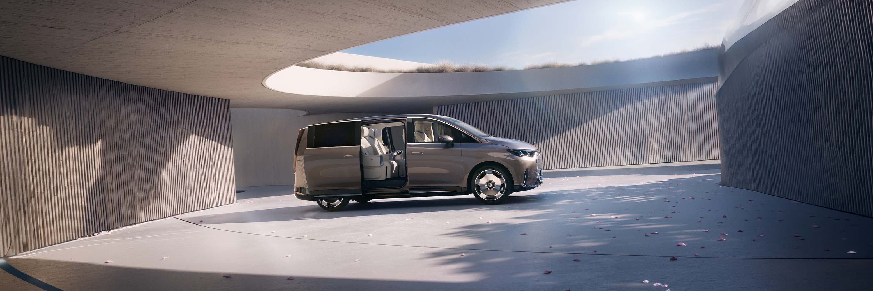 Im Mittelpunkt des Abends: der neue elektrische VLE