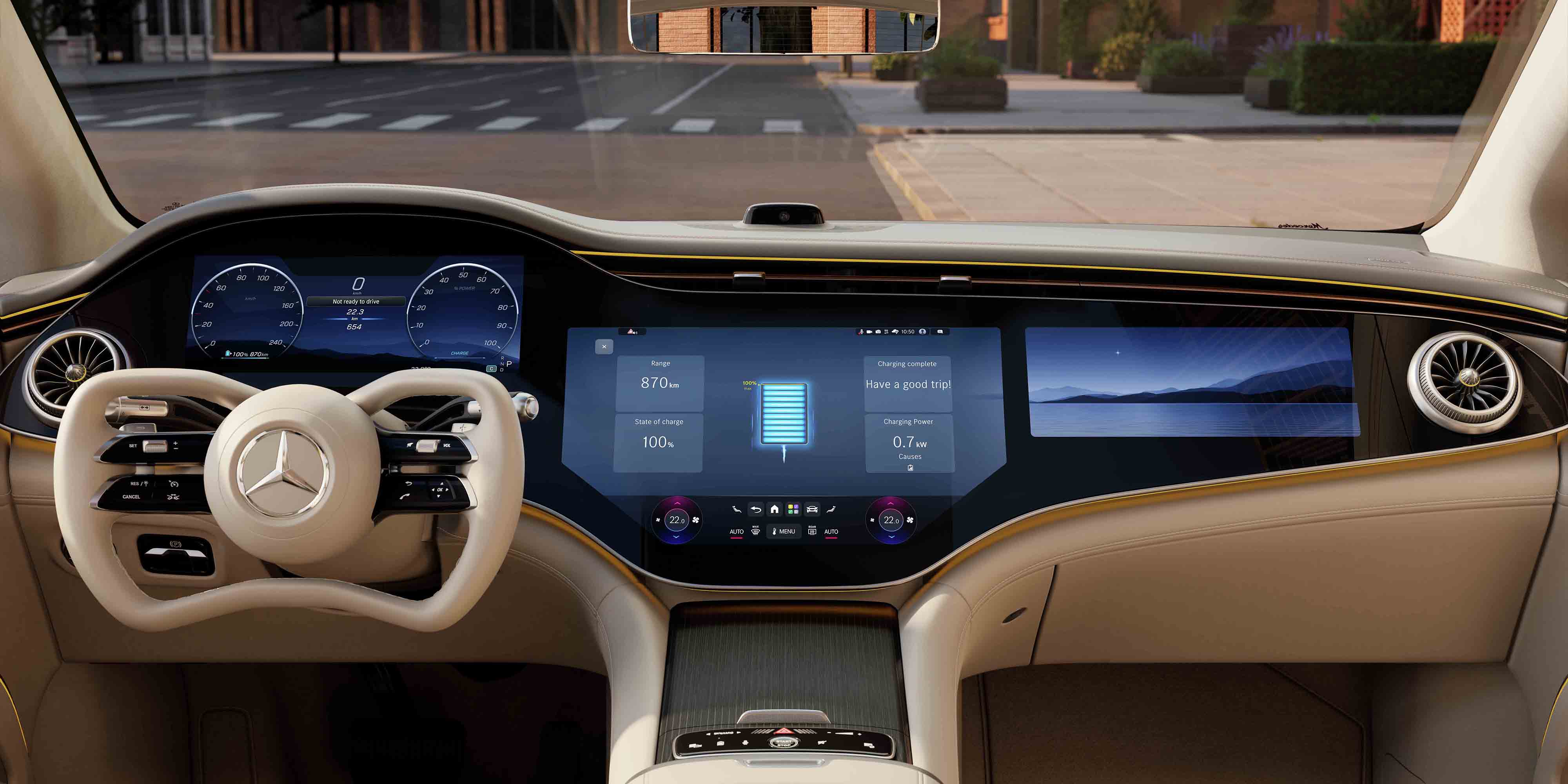 EQS Fahrercockpit
