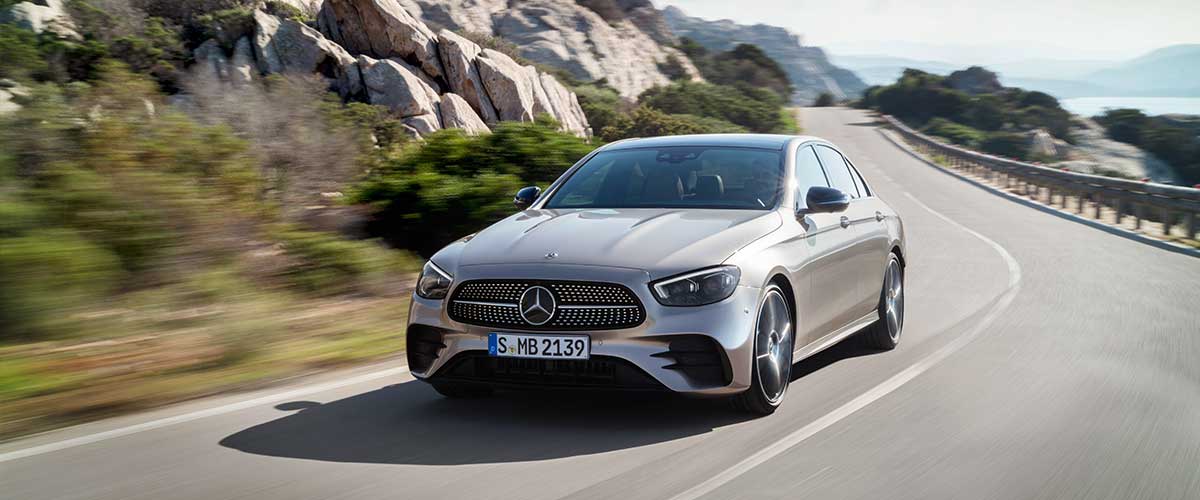 Weltpremiere: die neue Mercedes-Benz E-Klasse