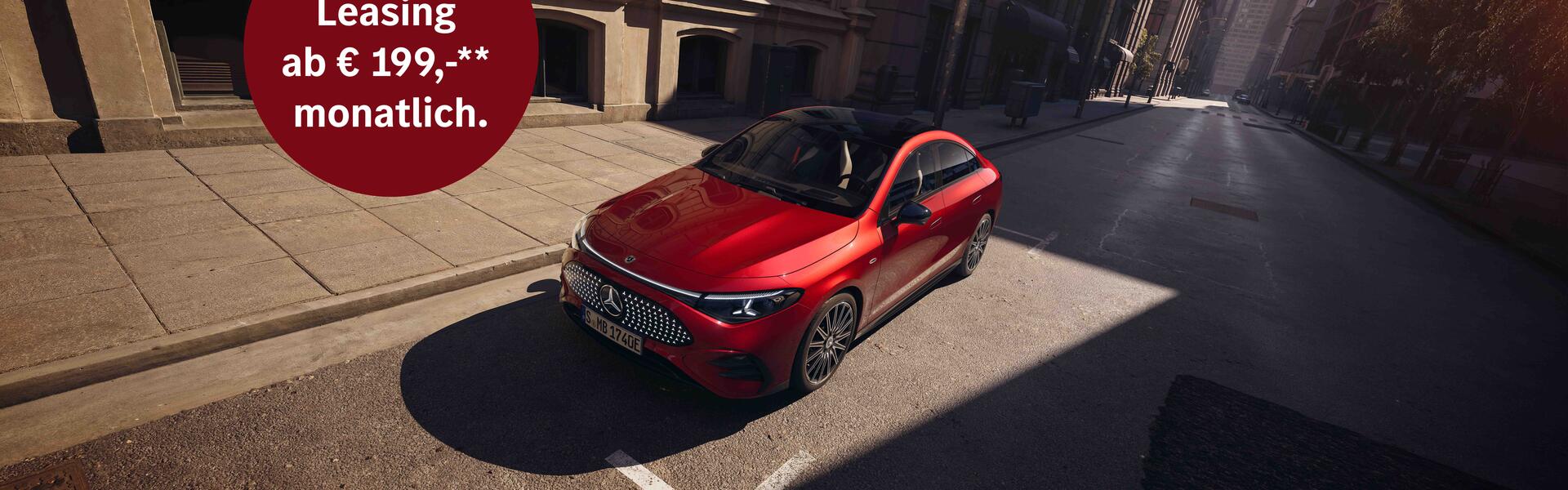 Neue Leasingrate: CLA um € 199,- leasen