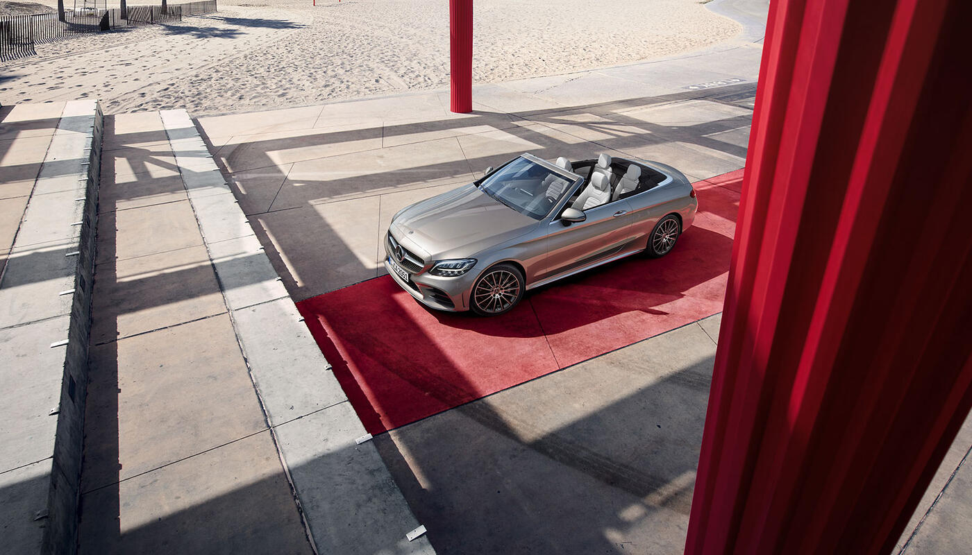 Mercedes-Benz C-Klasse Cabrio offen