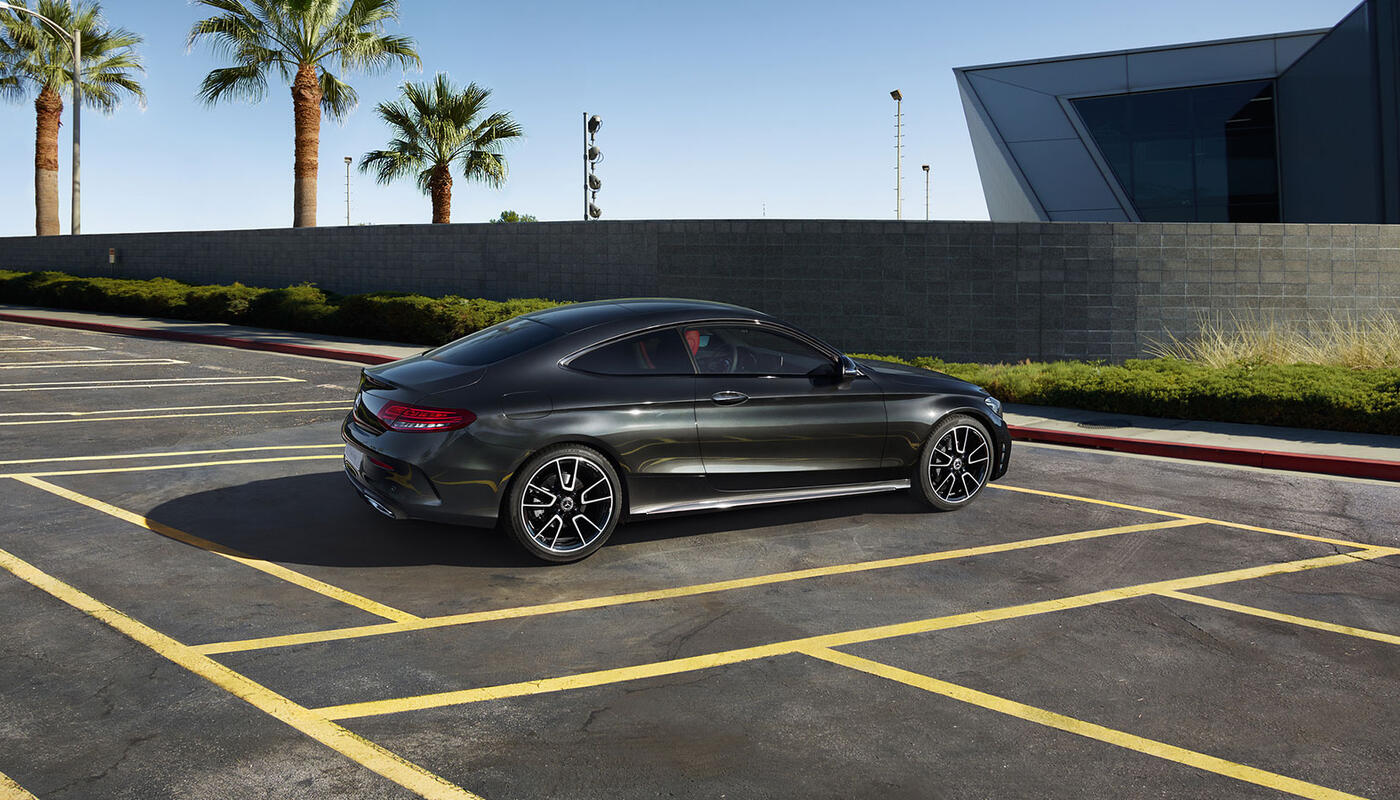 Mercedes C-Klasse Coupé Seitenansicht