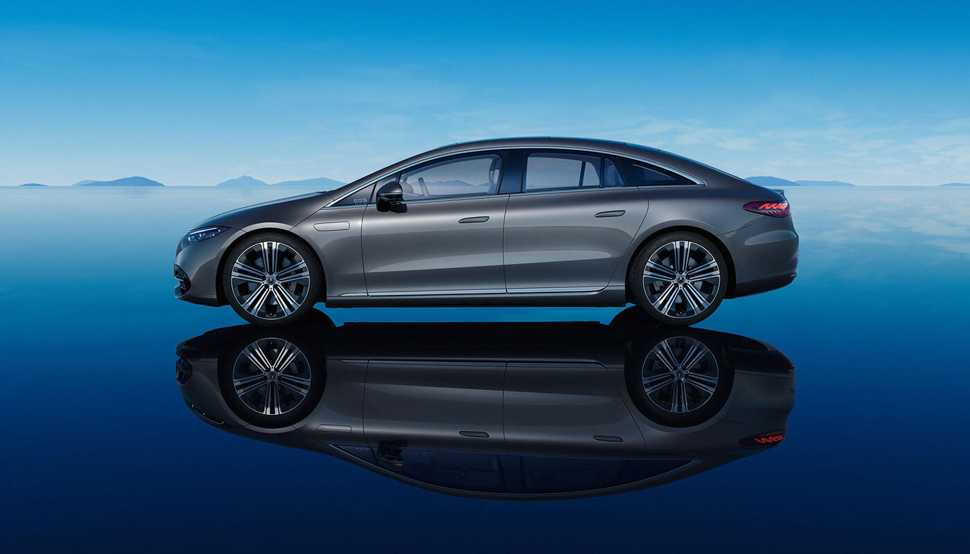 Mercedes EQS Seite