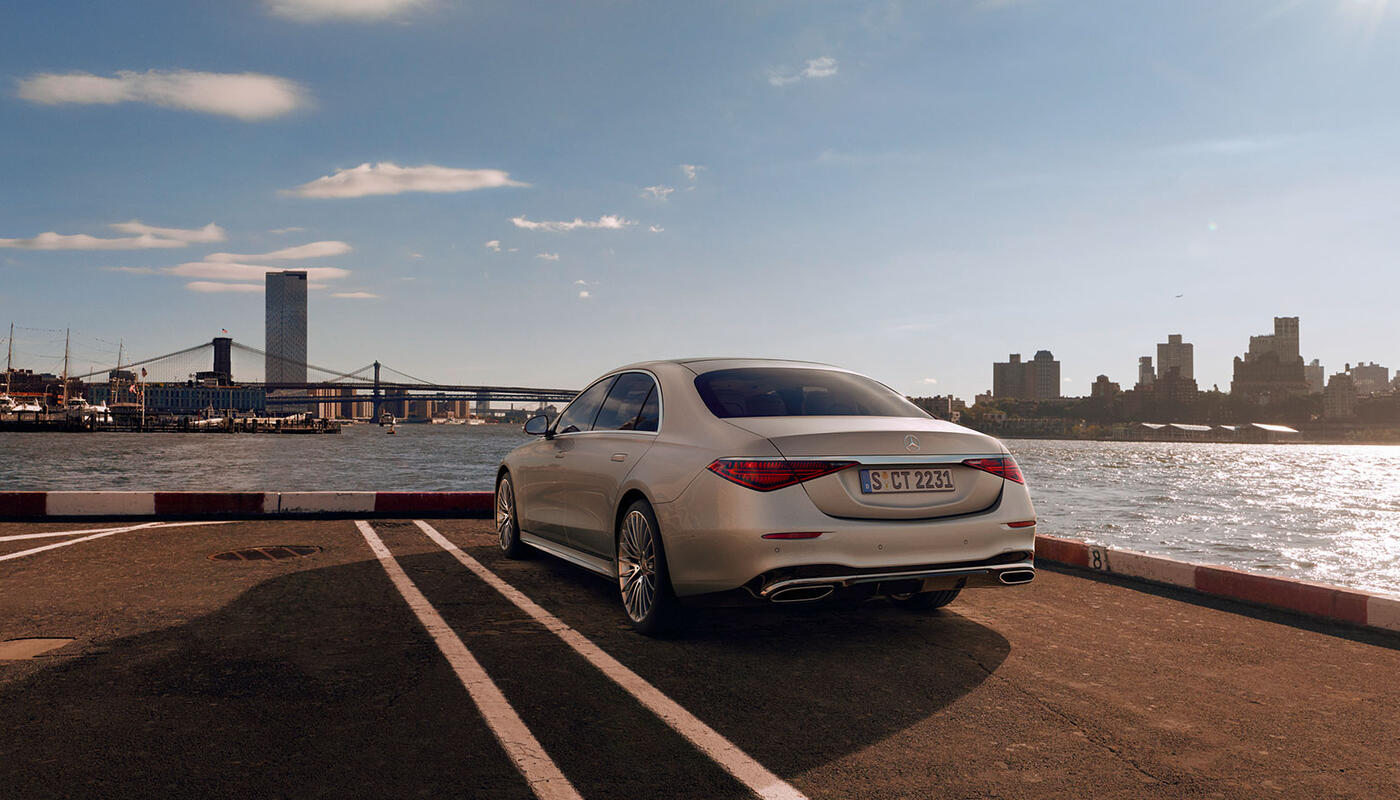 S-Klasse Heckansicht