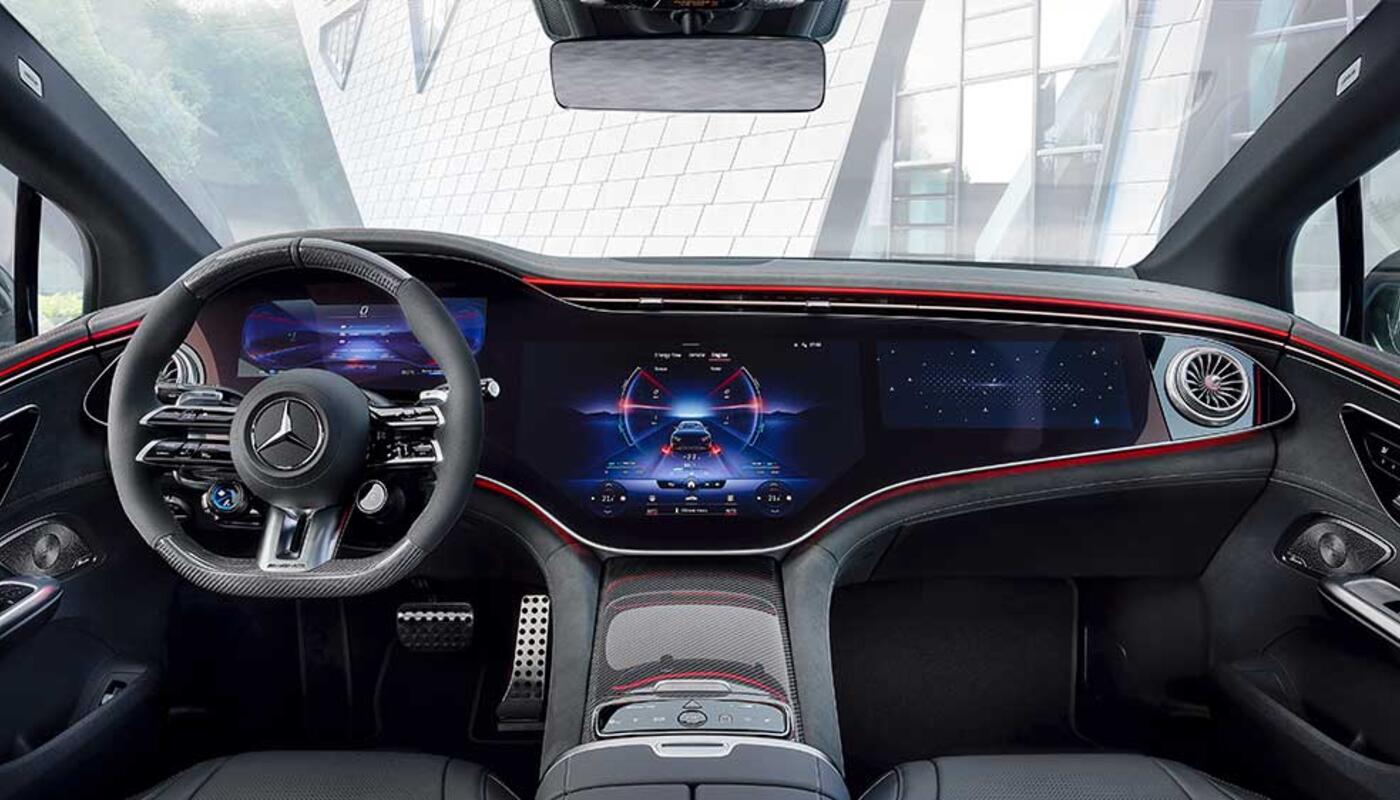 Mercedes-AMG EQE Innenraum