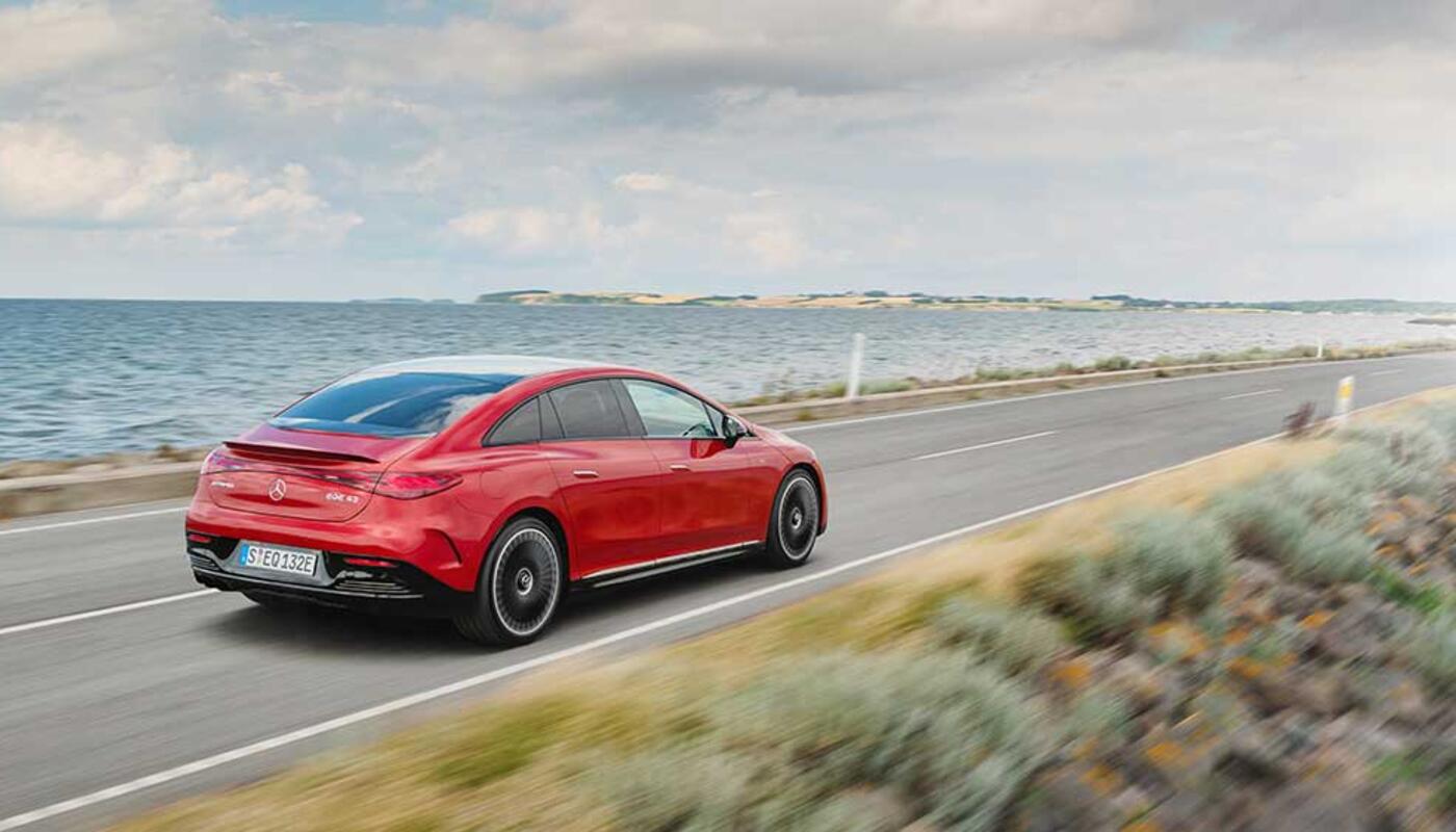 Mercedes-AMG EQE Heck