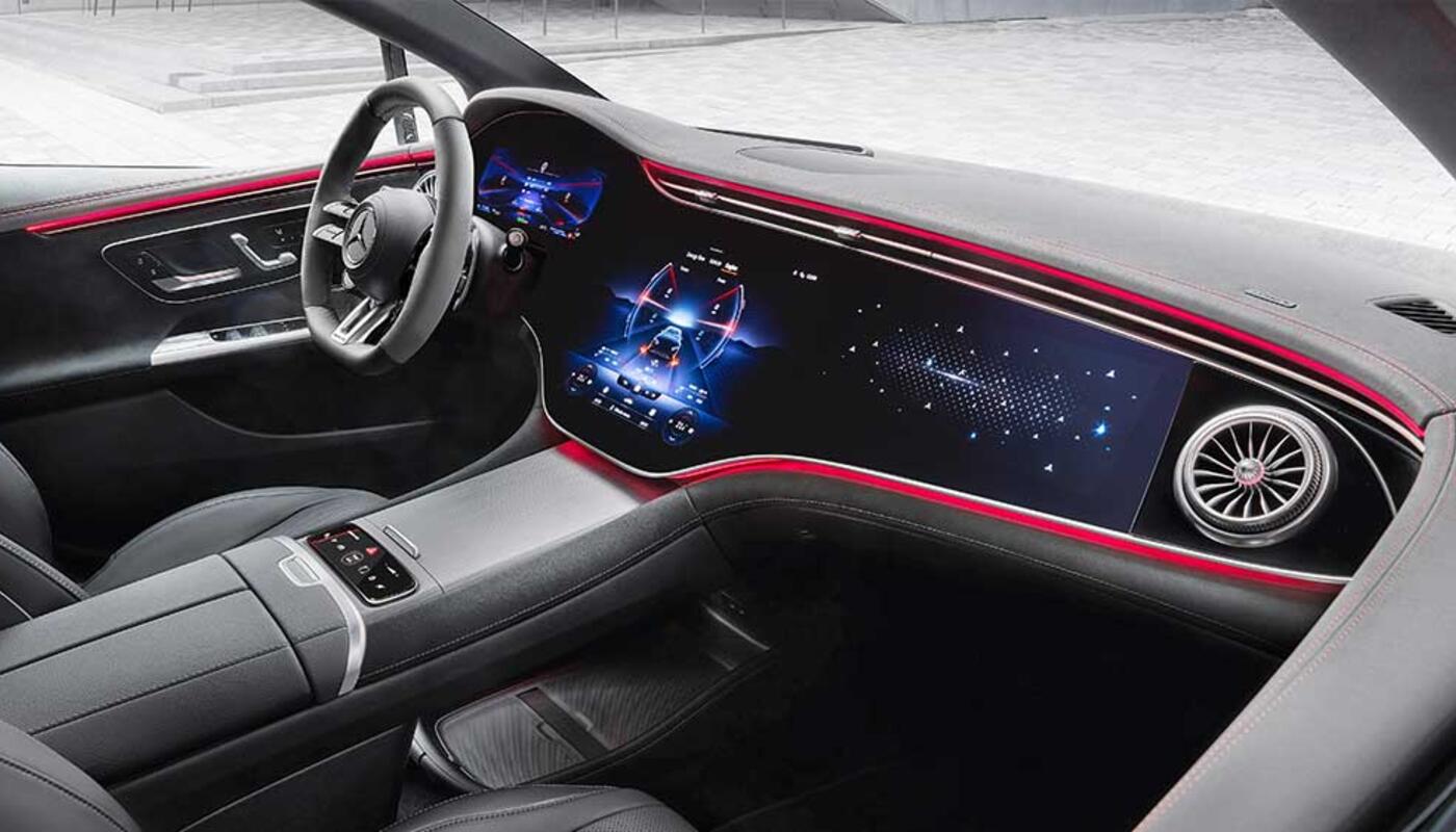 Mercedes-AMG EQE Cockpit