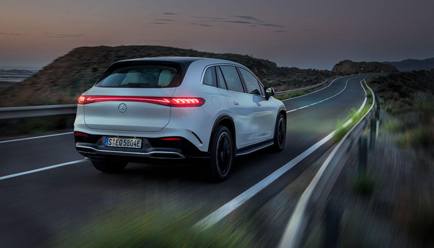 Mercedes EQS SUV Heck