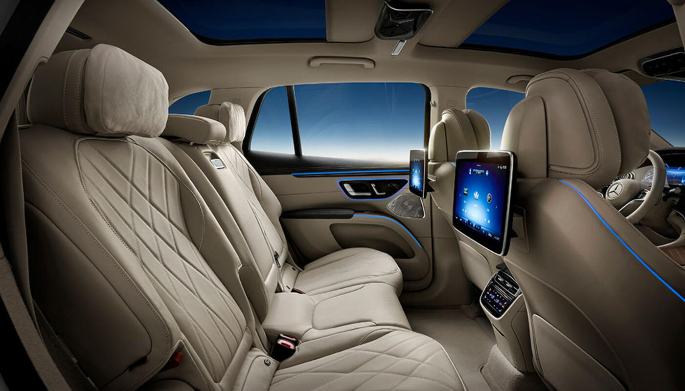 Mercedes EQS SUV Innenraum
