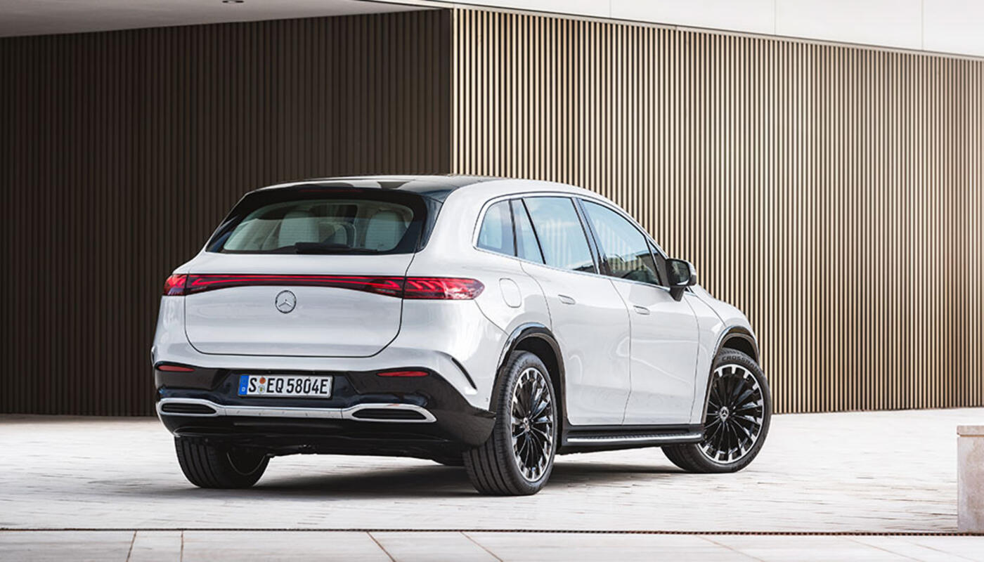 Mercedes EQS SUV Heck