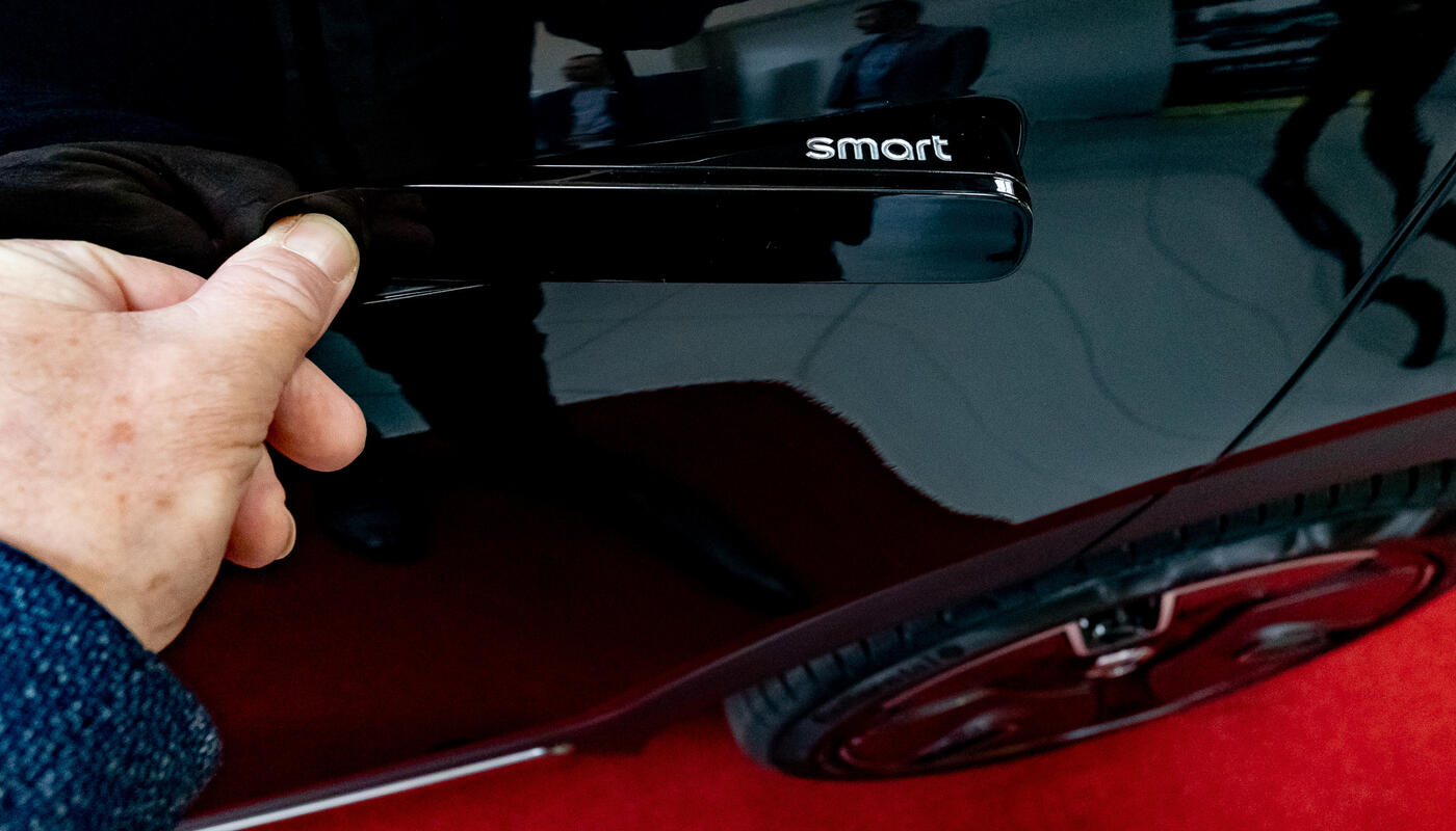 verborgenen Türgriffe