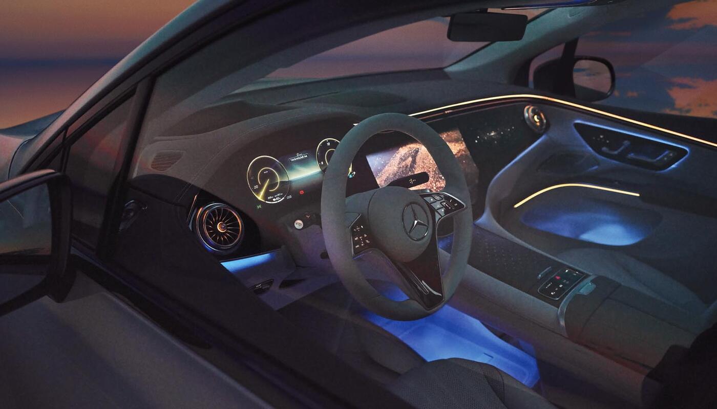 Der EQS SUV von Mercedes EQ_innen