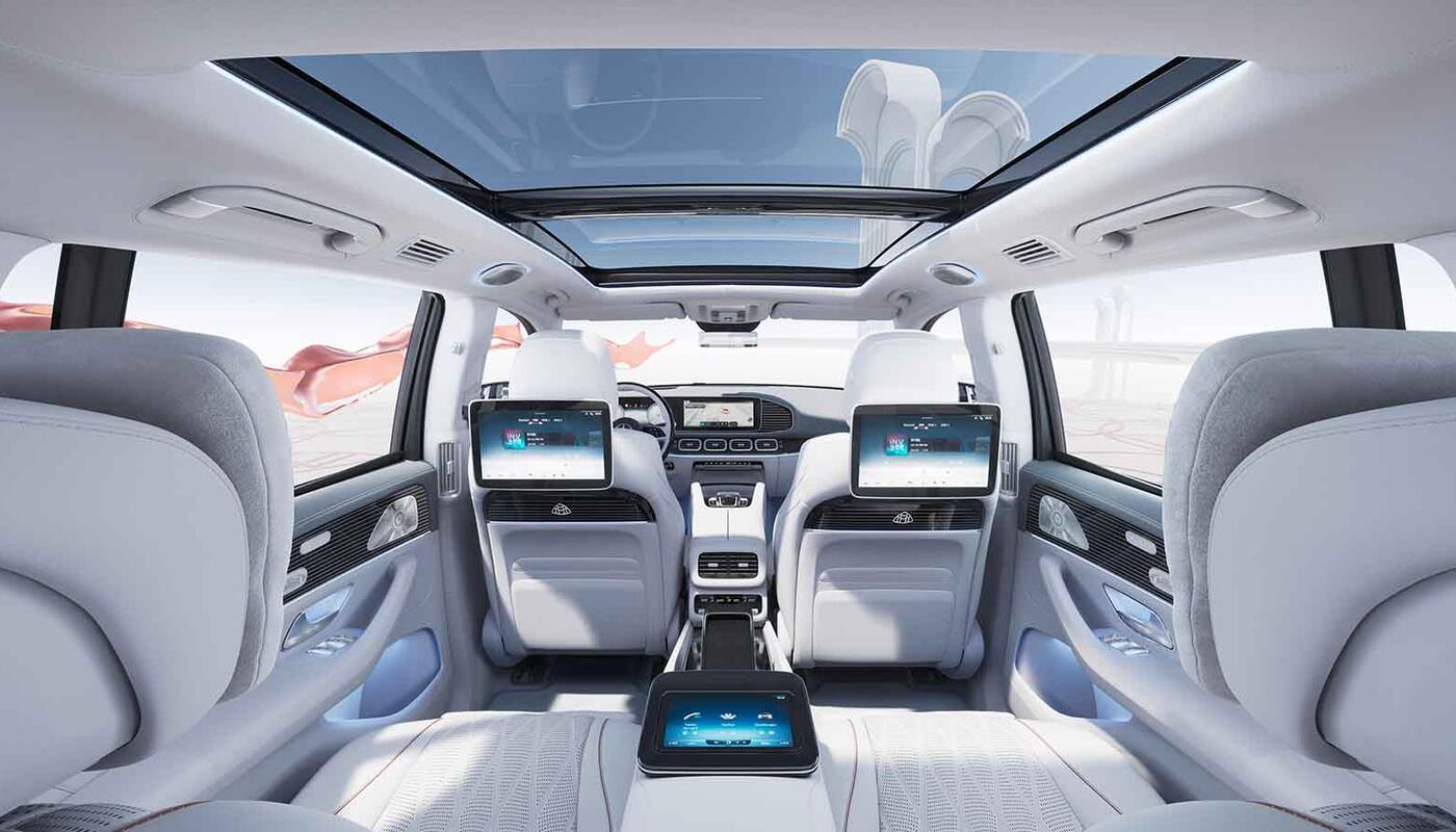 Maybach GLS Bildgalerie Interieur