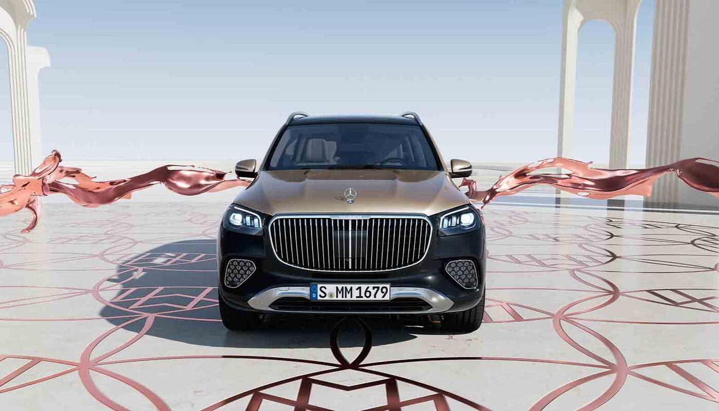 Maybach GLS Bildgalerie Frontansicht