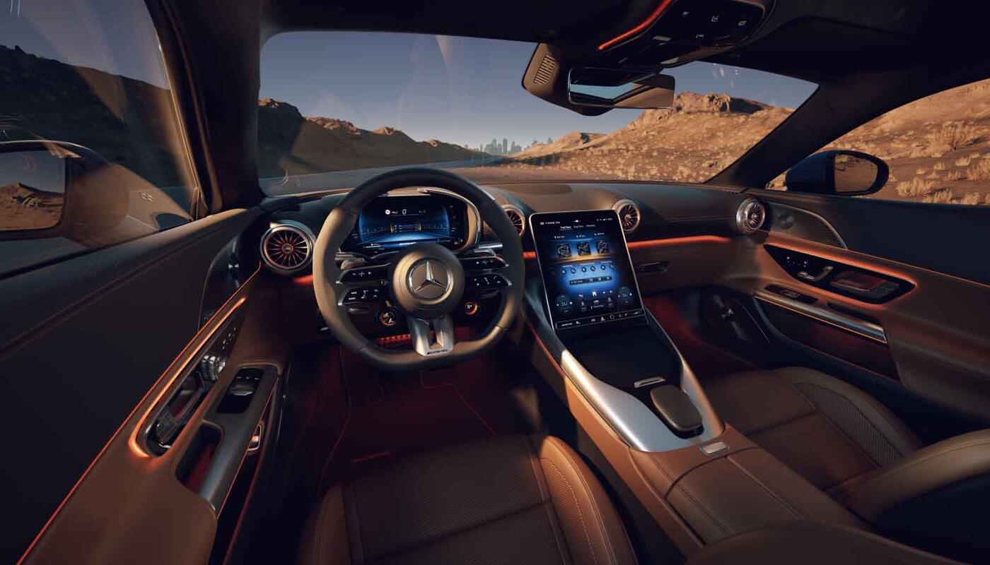 AMG GT Fahrercockpit