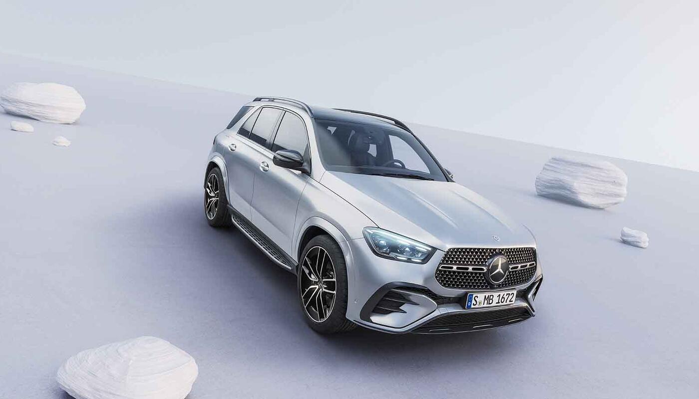 GLE SUV_Ansicht von Oben
