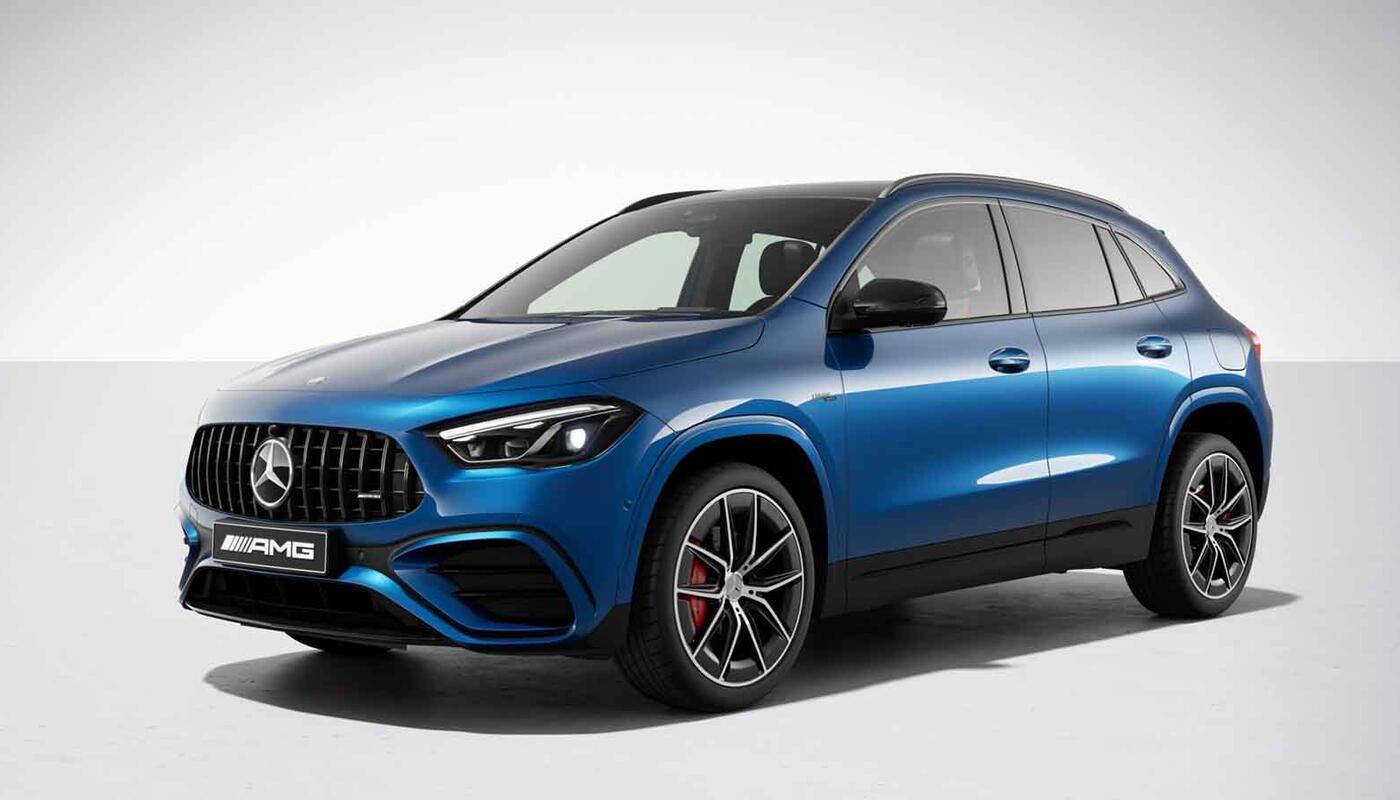 AMG GLA_Seitenansicht