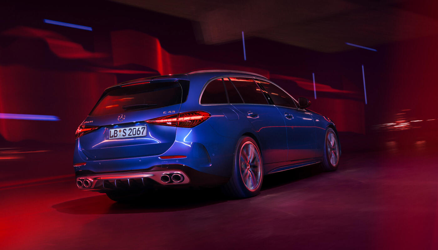 Mercedes-AMG C-Klasse Heck