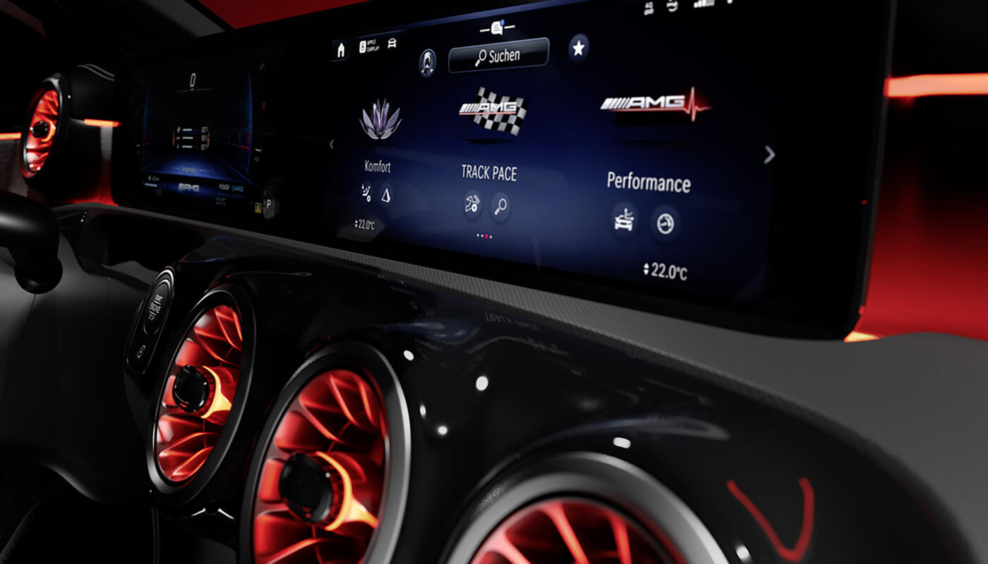 Mercedes-AMG CLA Display