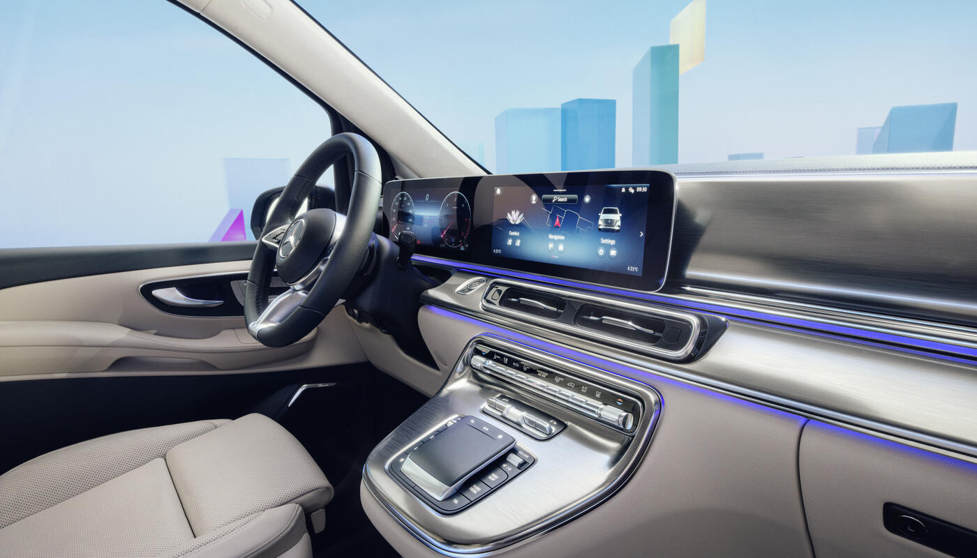 Mercedes-Benz V-Klasse_Fahrercockpit