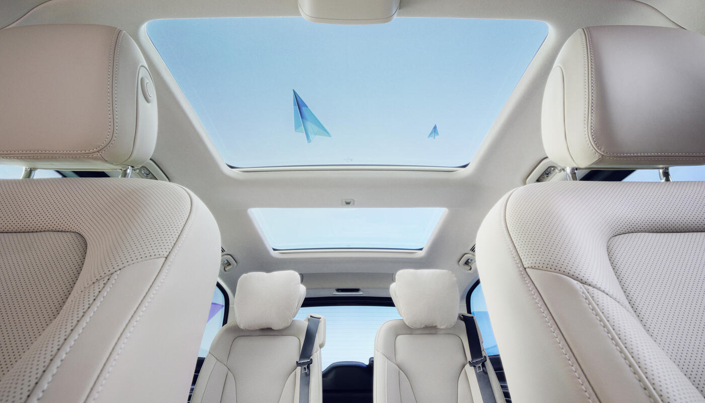 Mercedes-Benz V-Klasse_Blick nach oben