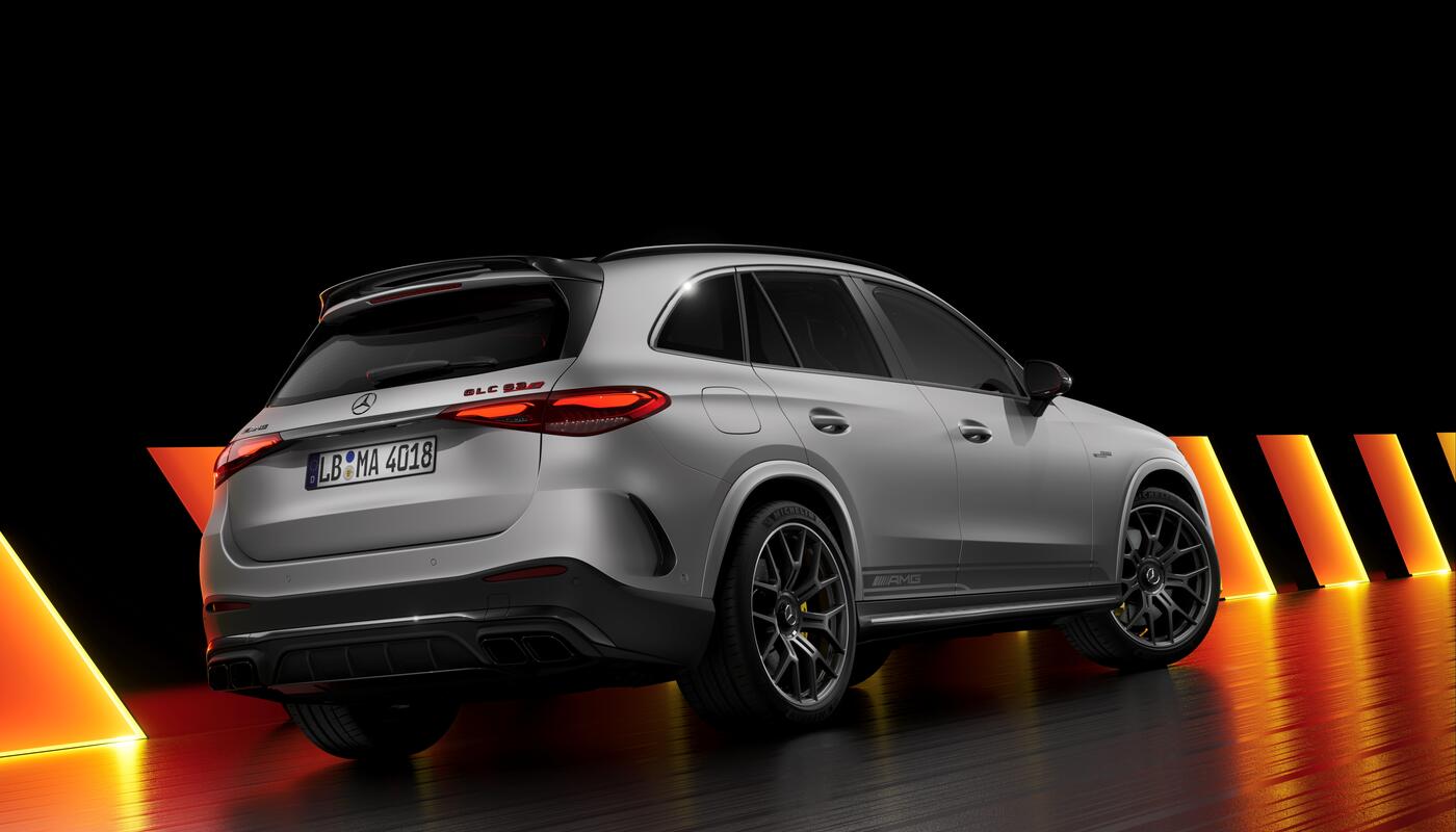 AMG GLC SUV Heck