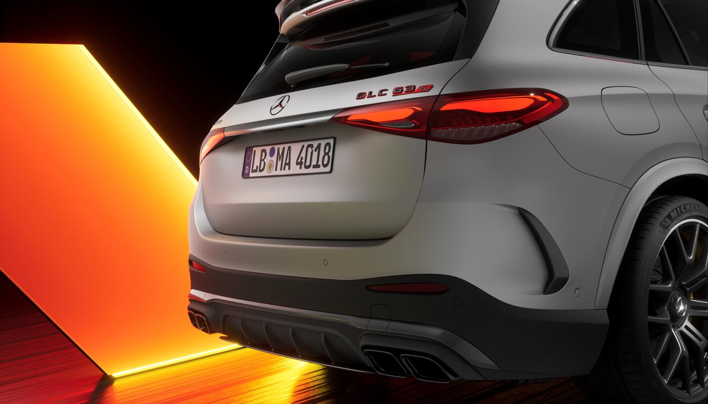 AMG GLC SUV Heckansicht