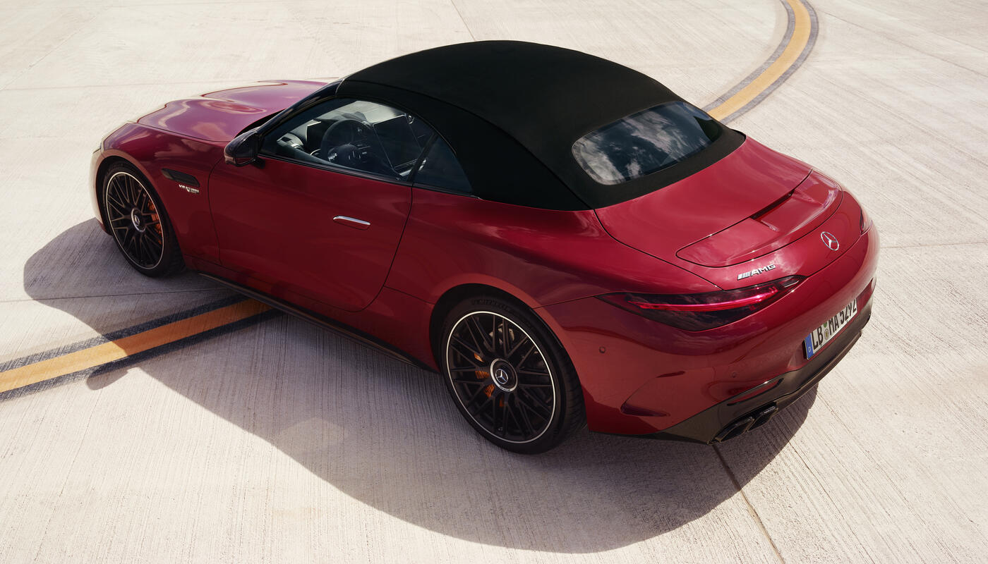 Mercedes-AMG SL von oben