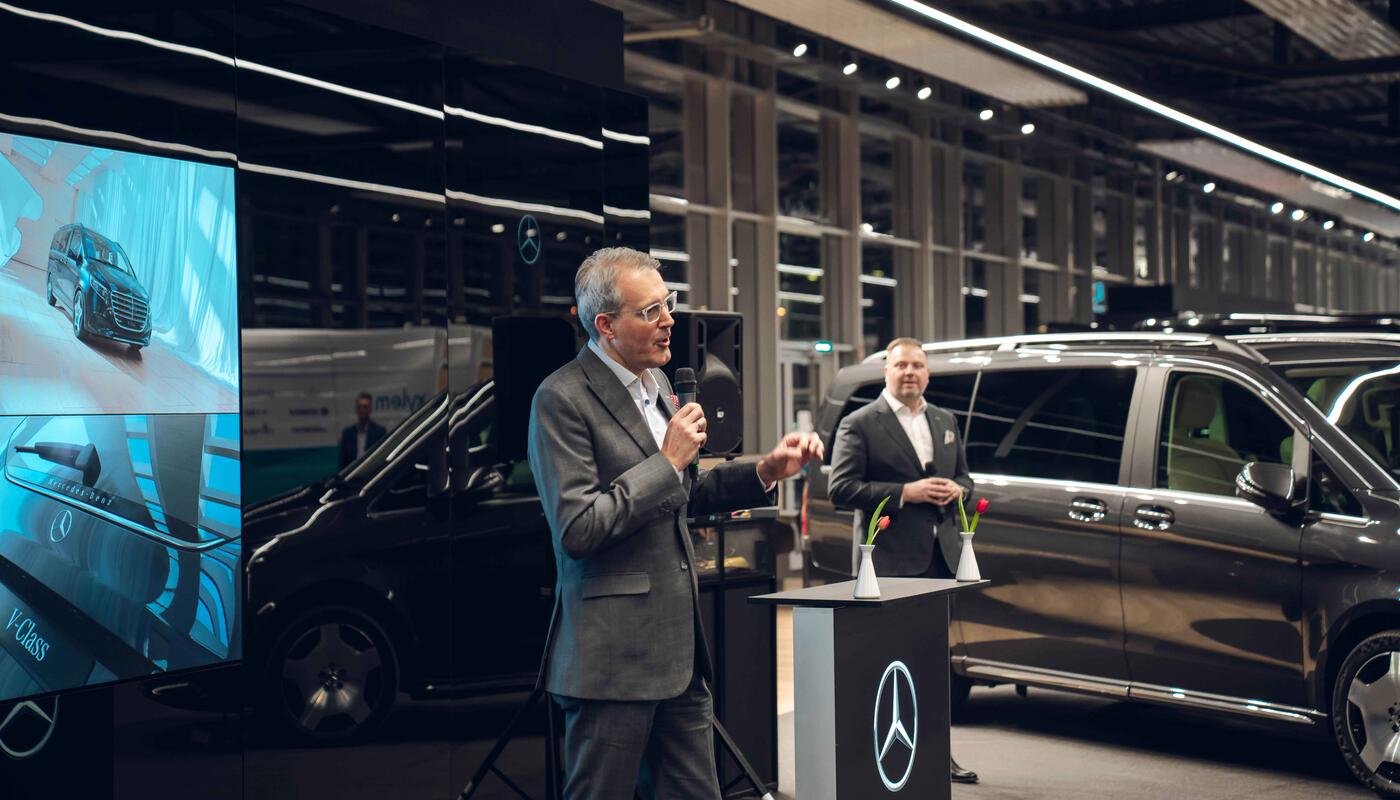 Enthüllt: die neue V-Klasse