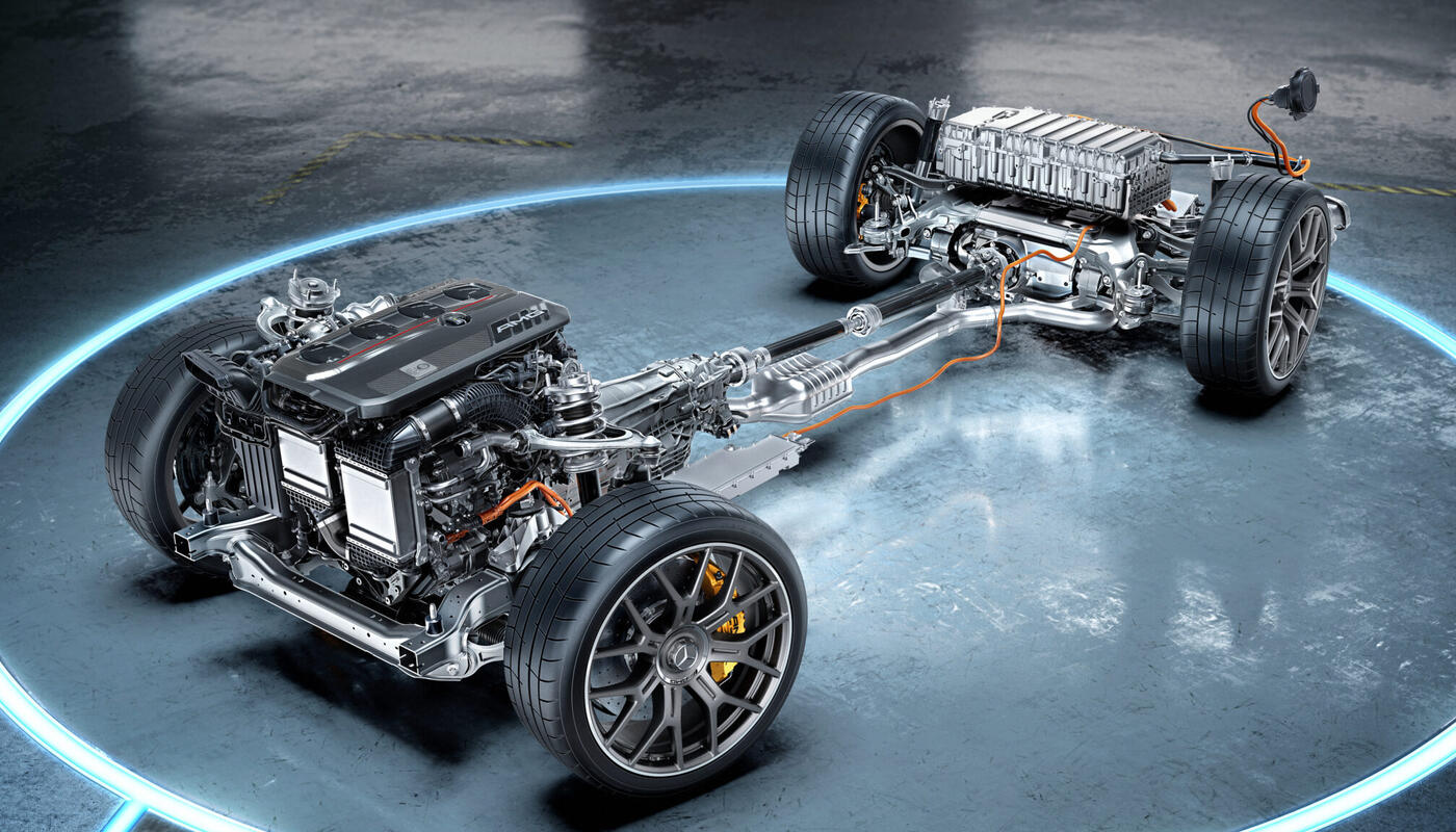 AMG GLC Coupé Fahrwerk