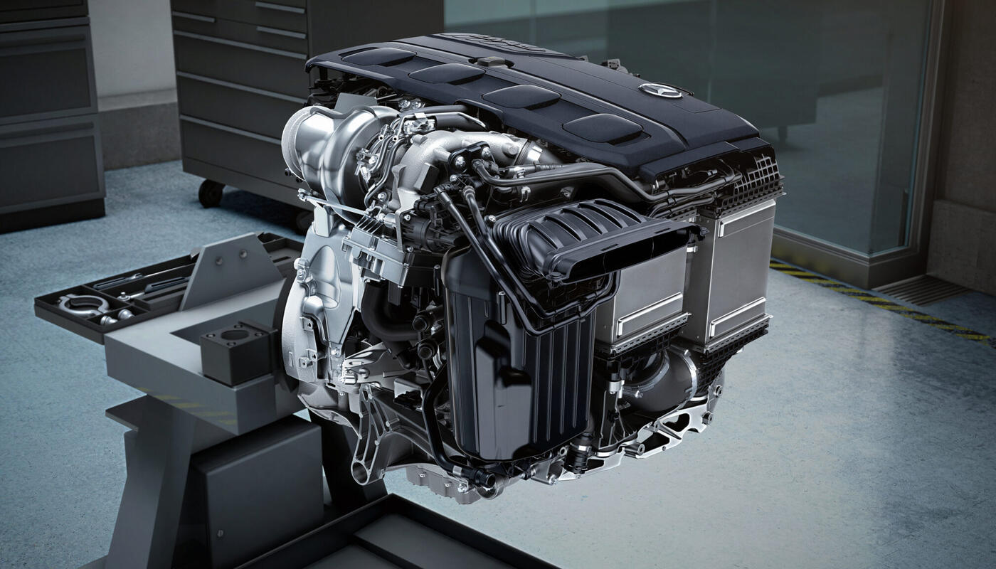 AMG GLC Coupé Motor