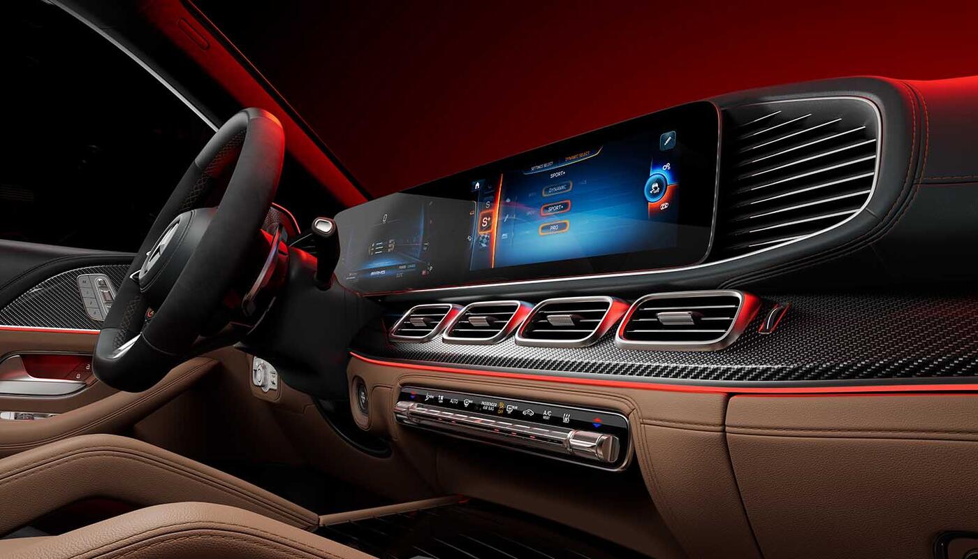 AMG GLS Fahrercockpit