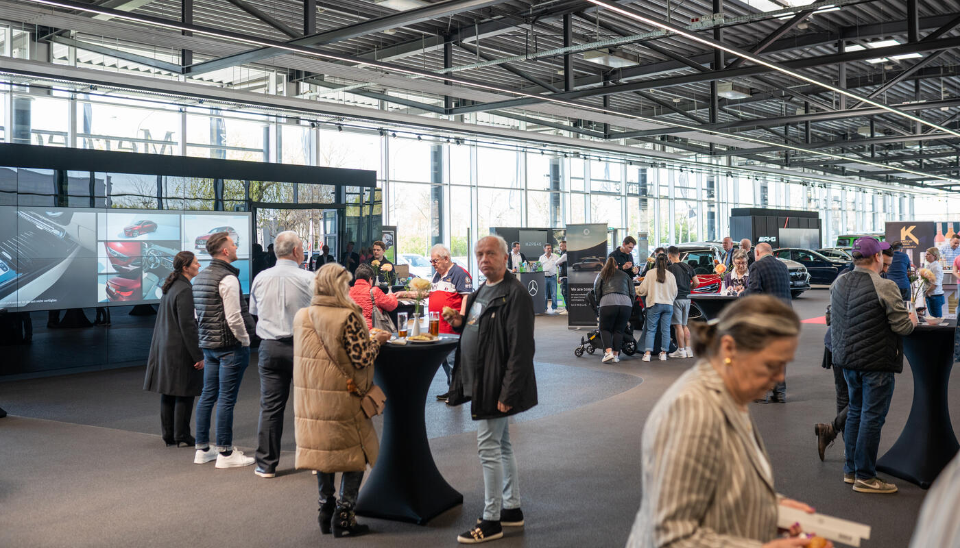 Frühlingsfest beim Merbag Standort Donaustadt