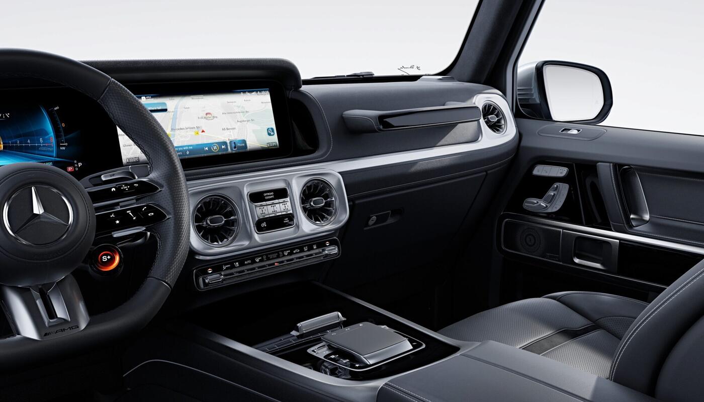 Mercedes-AMG G-Klasse_Innenraum mit Display