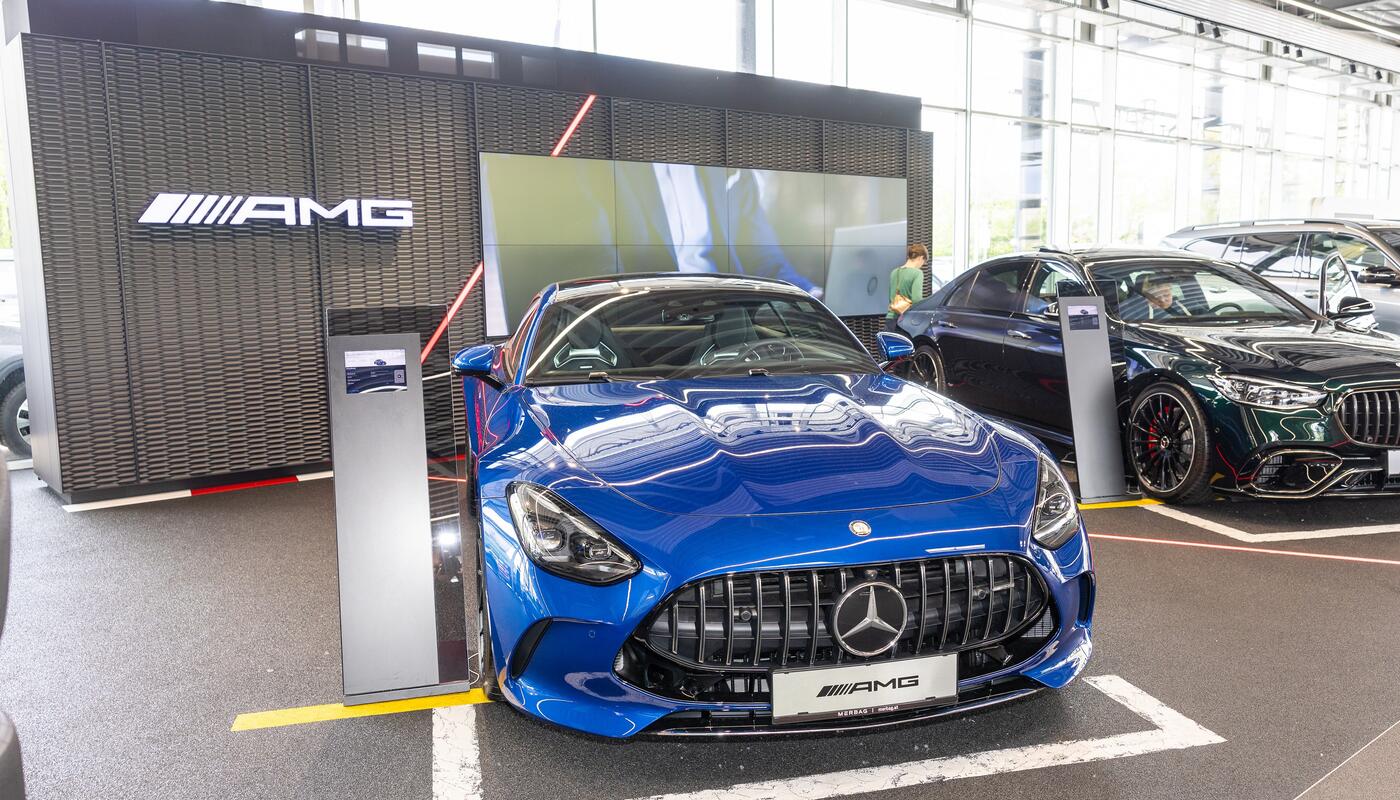 AMG Launch mit zahlreichen PS