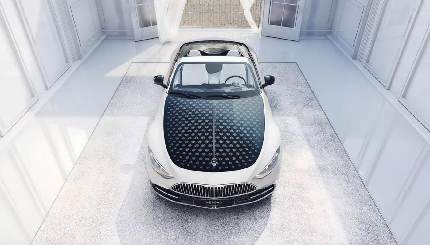 Mercedes-Maybach SL_Ansicht von oben