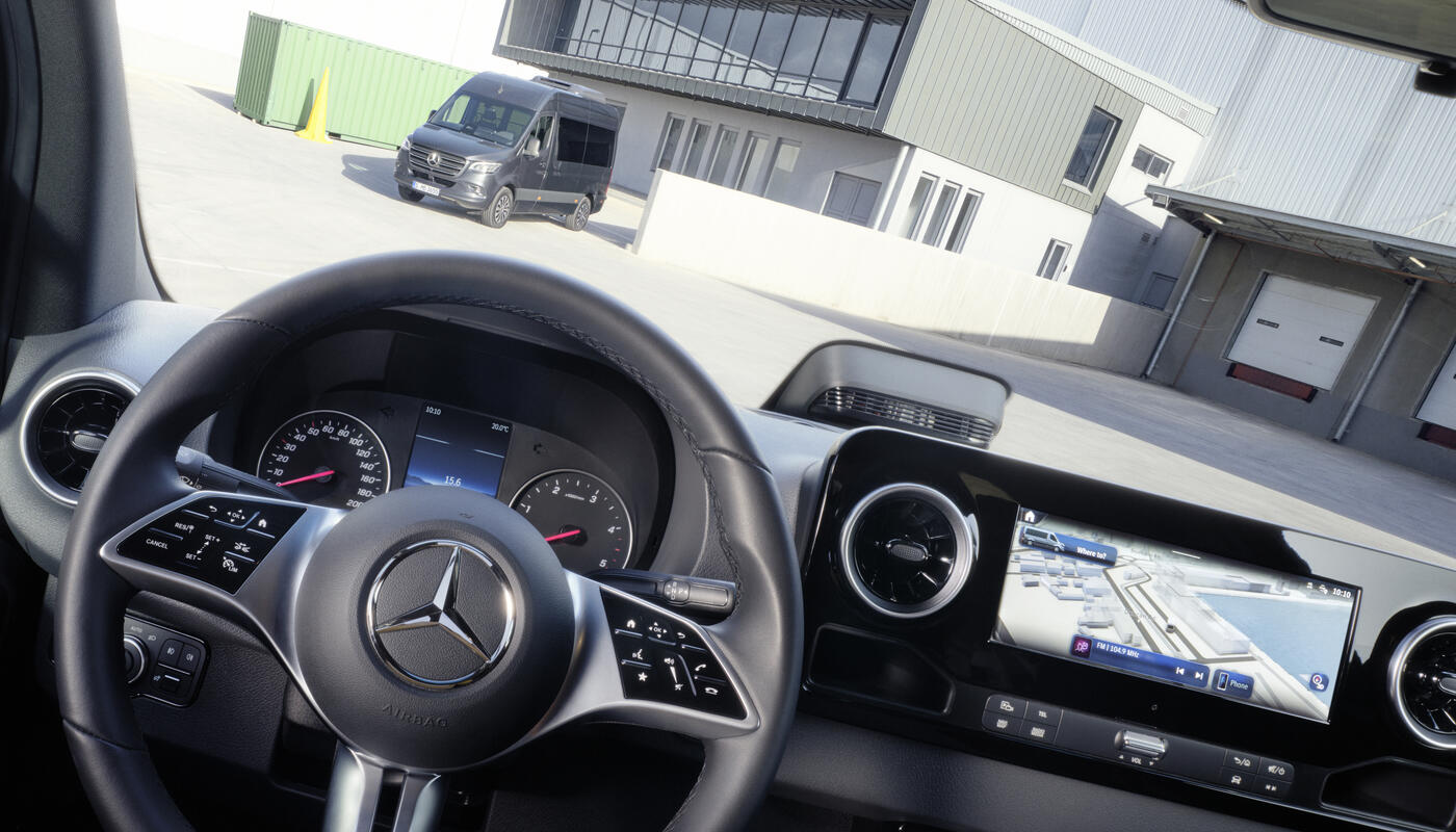 Mercedes-Benz Sprinter Kastenwagen_Fahrercockpit