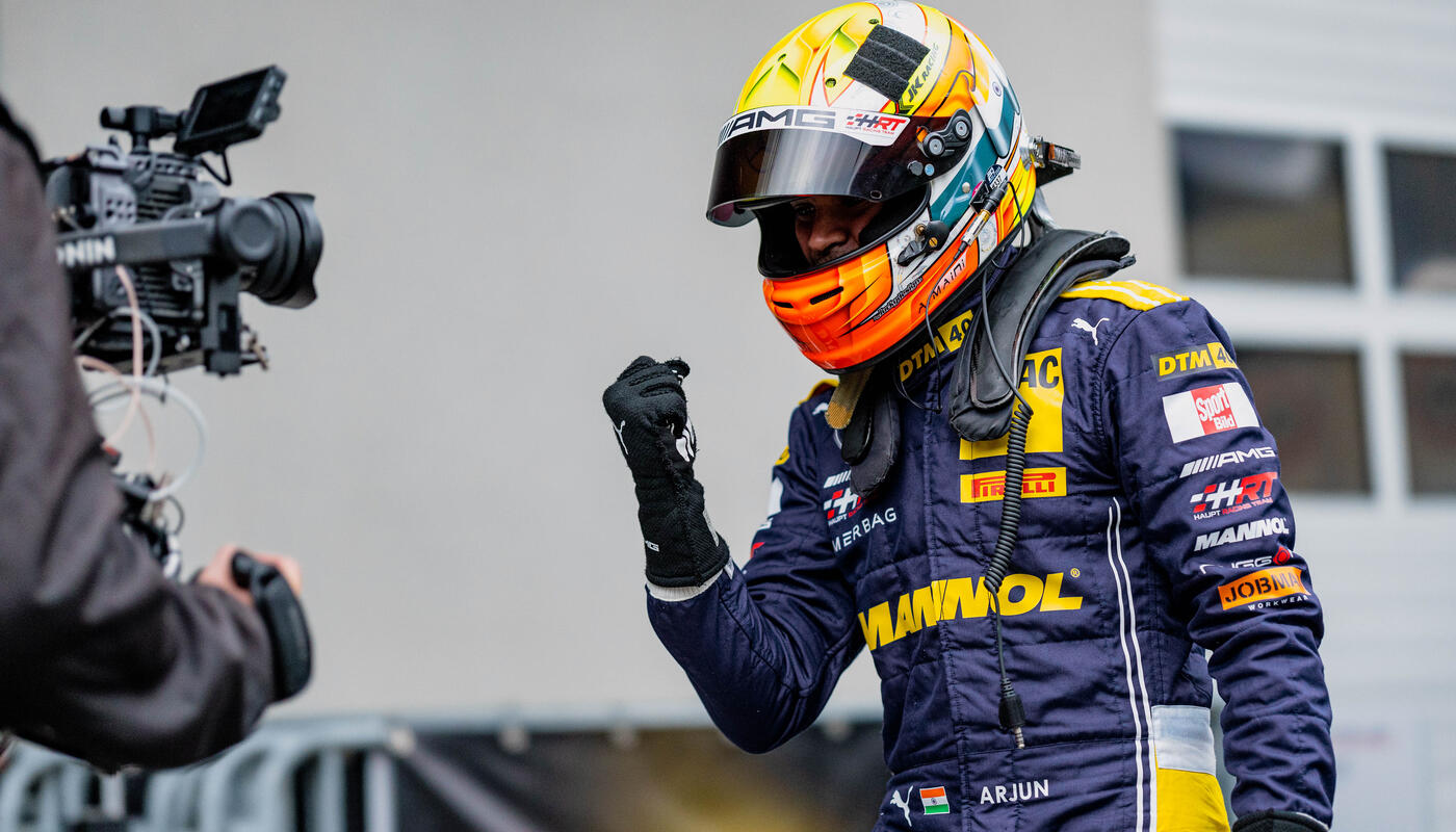 dritter Platz für Arjun Maini