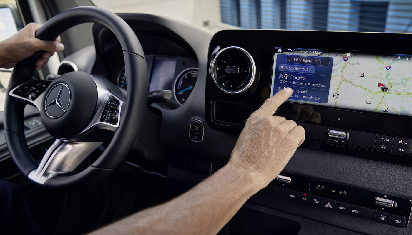 Mercedes-Benz eSprinter Kastenwagen_Display