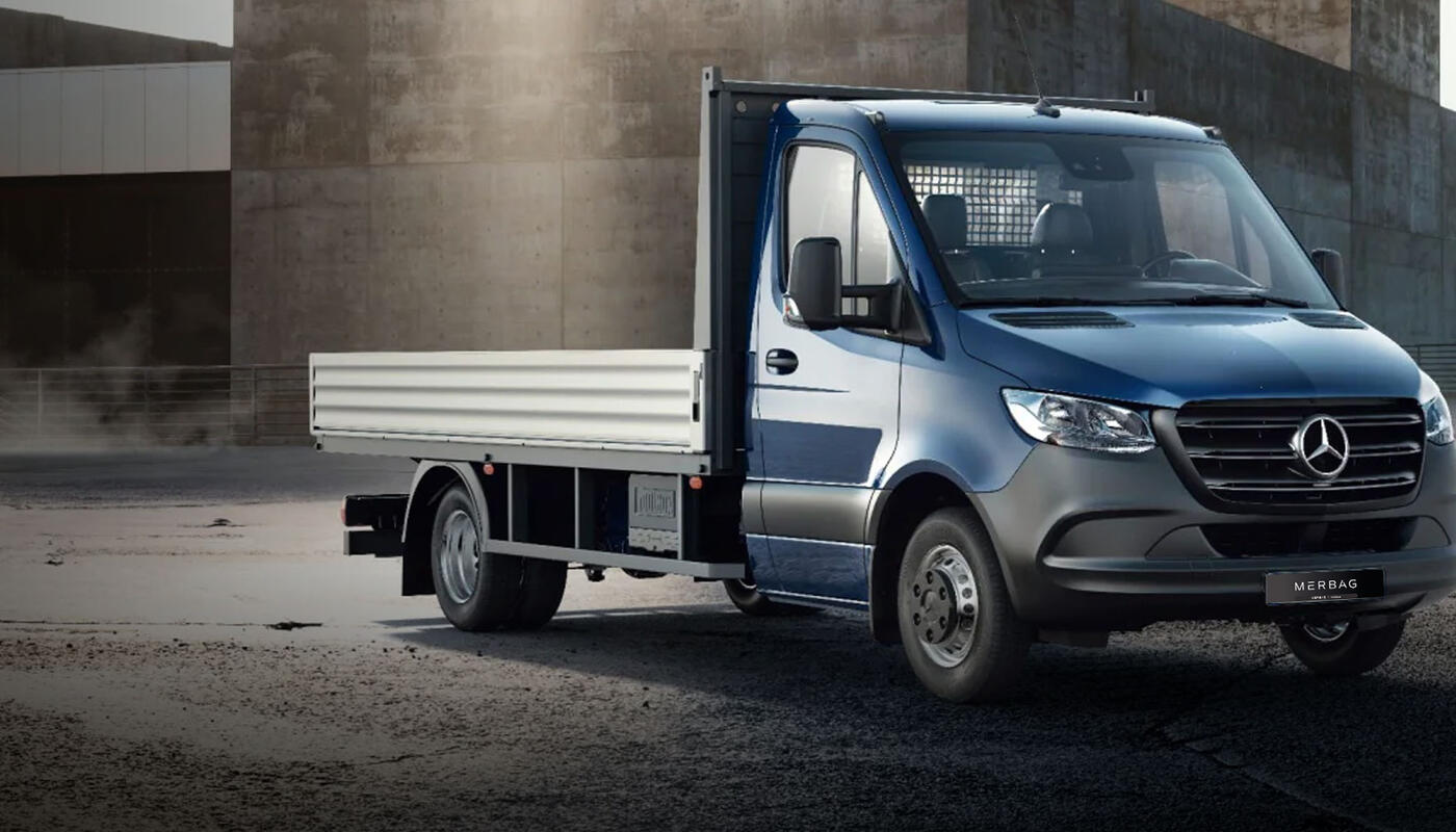 Mercedes-Benz Sprinter Pritschenwagen_Seitenansicht