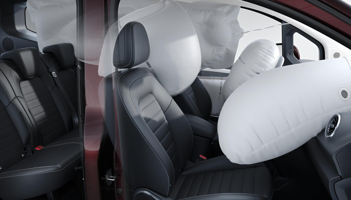 Mercedes-Benz T-Klasse_Innenraum Airbags
