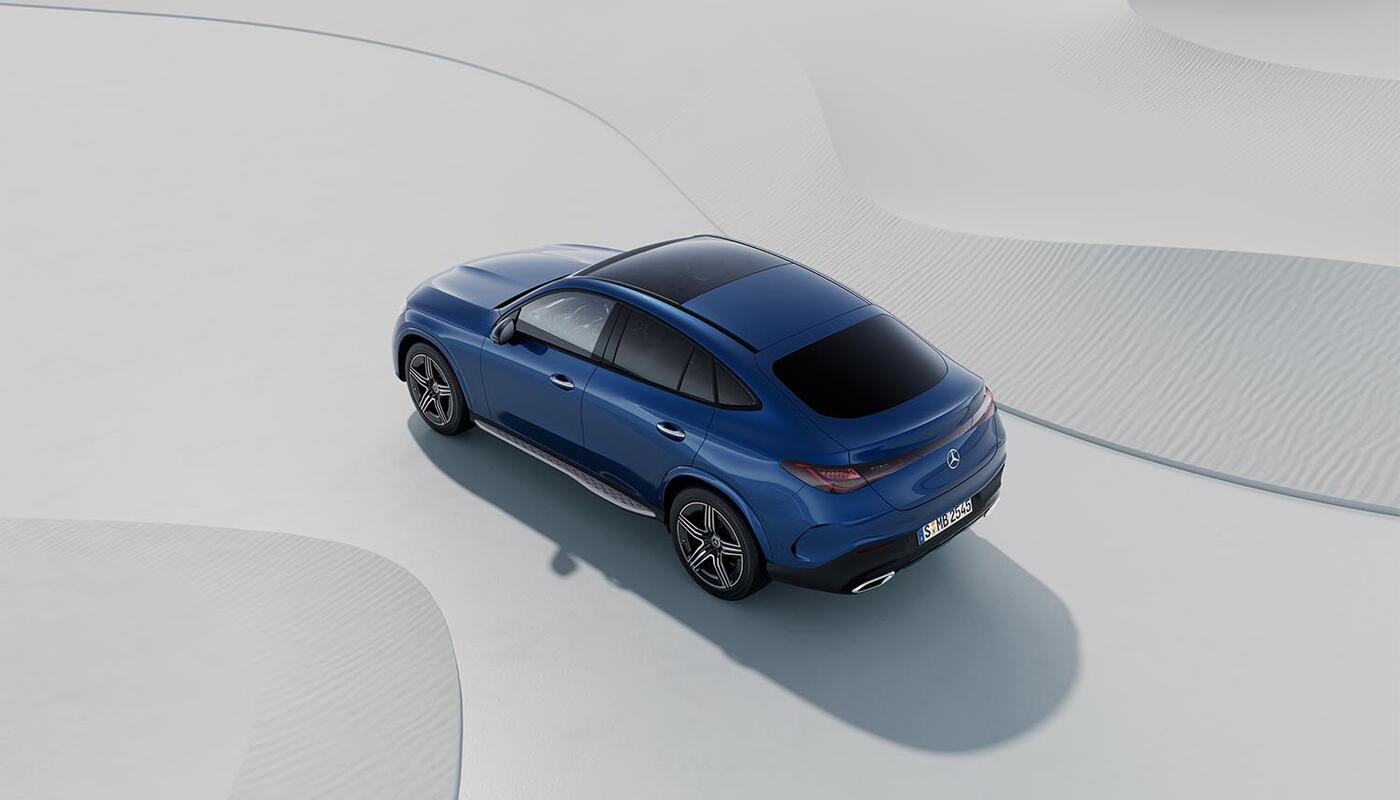 GLC Coupé_Ansicht von oben