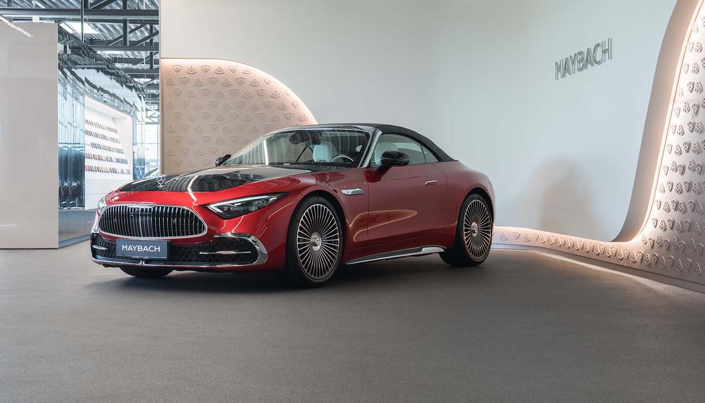 Maybach Lounge hautnah erleben