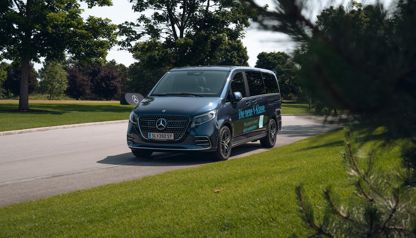 MercedesTrophy_die neue V-Klasse perfekt für den Transport