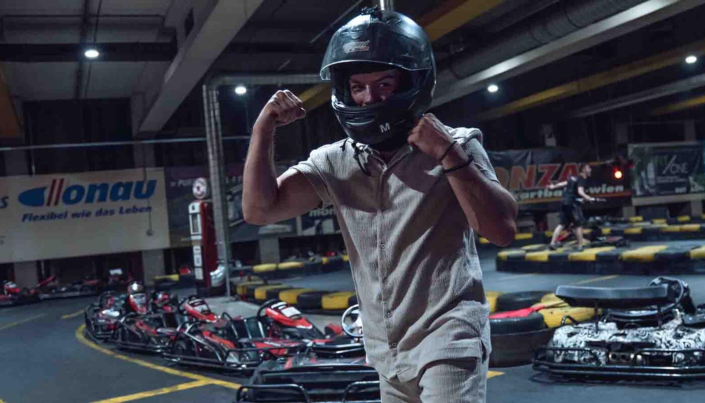 Merbag Lehrlings-Event: Kart-Rennen mit Erfolg