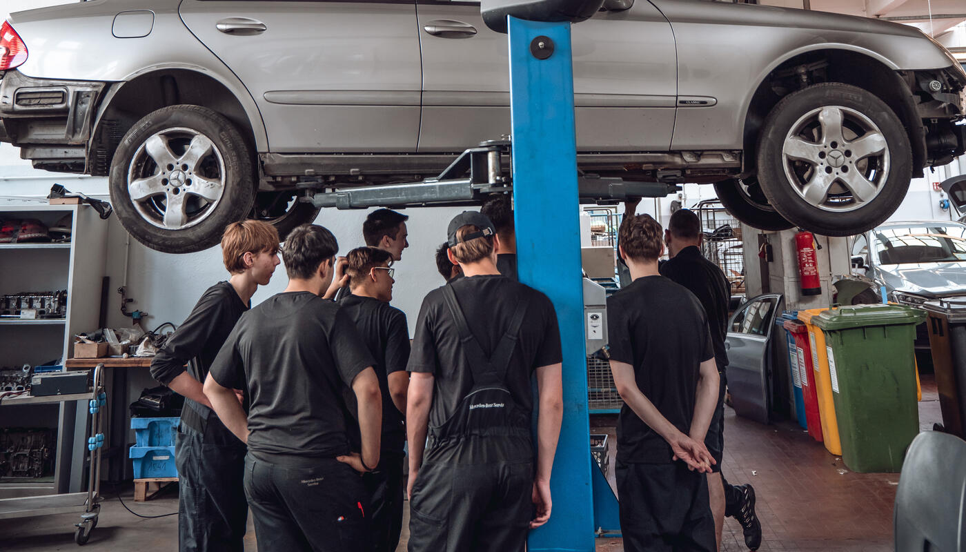 Die Lehrlingsausbildung bei Merbag