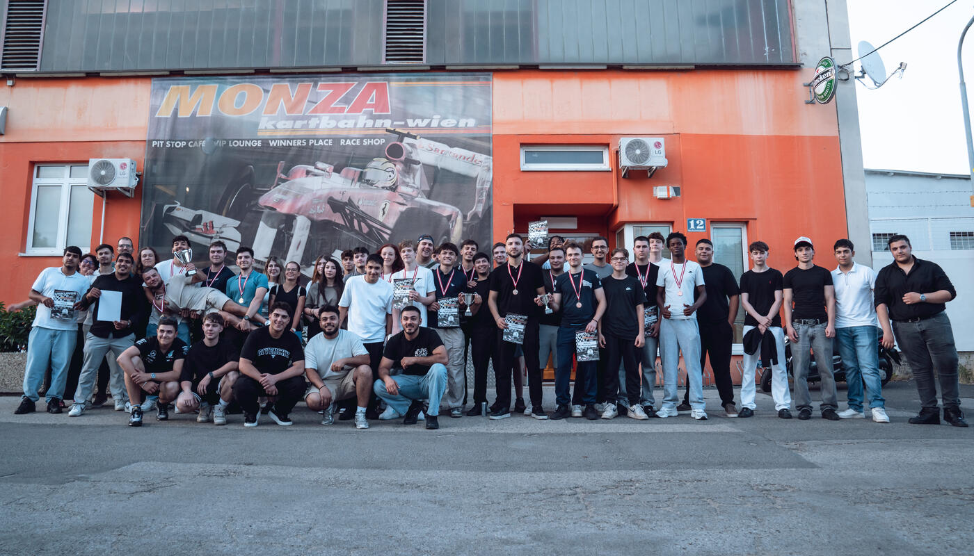 Merbag Lehrlings-Event: Kart-Rennen_Gratulation an Alle