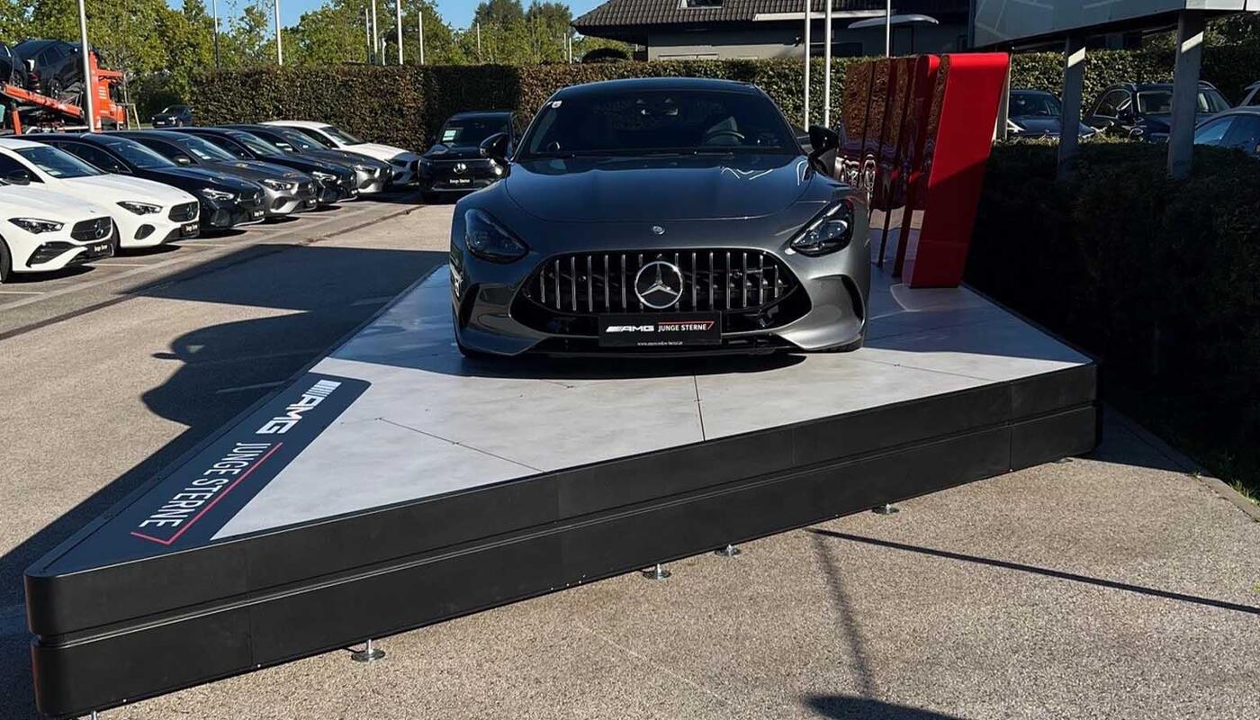 AMG Junge Sterne Plattform_von vorne