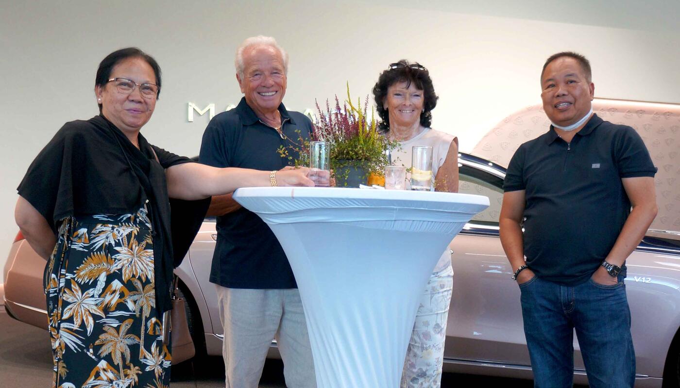 Merbag Herbstfest 2025_Gute Unterhaltung unter den Besuchern